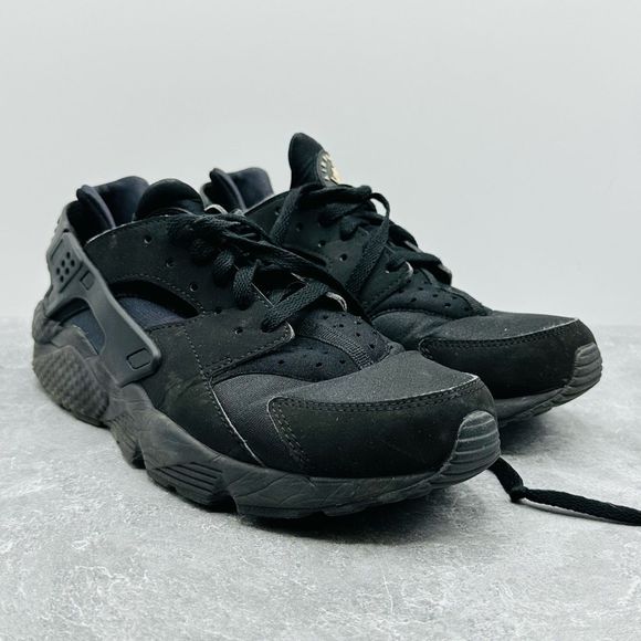 Nike Air Huarache Run Triple Black Sneakers Men’s Size US 8 Eu 41 main image 7